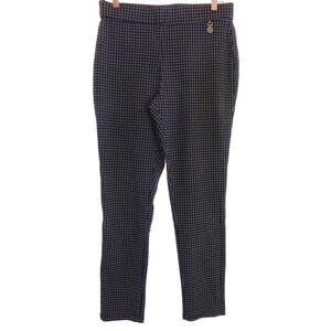 Tommy Hilfiger plaid striped pull on pants 10
